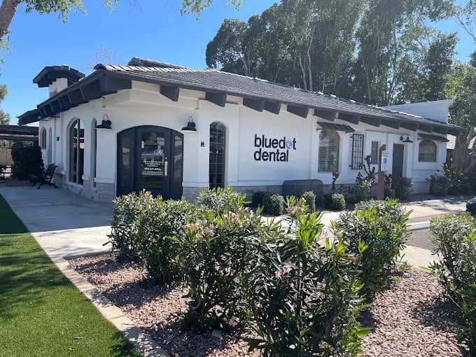 Exterior of BlueDot Dental in Gilbert, Arizona