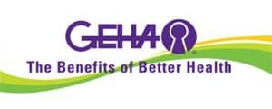 Purple GEHA logo